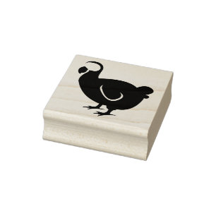 Carimbo De Borracha Dodo Bird