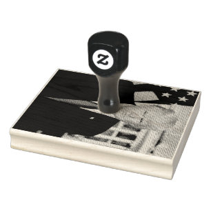 Carimbo De Borracha Donald Trump Retrato Presidencial Oficial