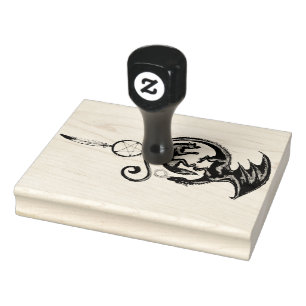 Carimbo De Borracha Dragão Wolf Pentagram Dreamcatcher Scrapbooking