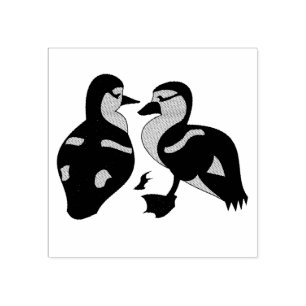 Carimbo De Borracha Duckin Muscovy