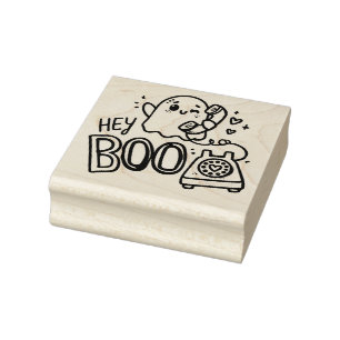 Carimbo De Borracha Ei Boo - Fantasma de Amor