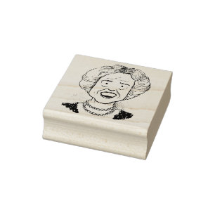 Carimbo De Borracha Eleanor Roosevelt