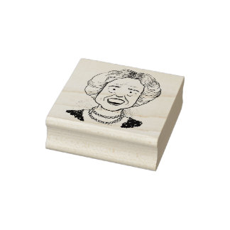 Carimbo De Borracha Eleanor Roosevelt