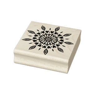 Carimbo De Borracha Elegante "Scrapbooking" de mandala Yoga
