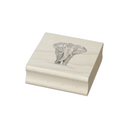 Carimbo De Borracha elephant rubber stamp