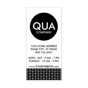 Carimbo De Borracha empresa de redes simples cartão de visita