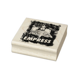 Carimbo De Borracha Empress of Ethiopia - Royal Jah Rastafari Stamp -