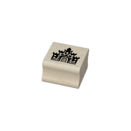 Carimbo De Borracha Enchanted Fortress Rubber Stamp