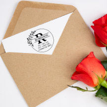 Endereço de devolução da família personalizada com