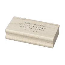 Endereço de devolução do envelope do Casal clássic