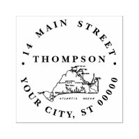 Endereço de Devolução do Mapa Antigo de Martha's V