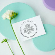 Endereço de retorno da família Shamrock do moderno