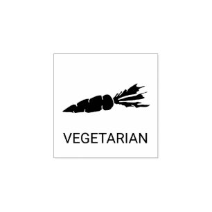 Carimbo De Borracha Escolha de Refeições de Casamento Vegetariano