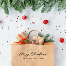 Escrita mínima elegante e elegante de Natal