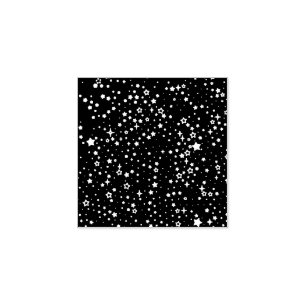 Carimbo De Borracha Espaço minúsculo das estrelas