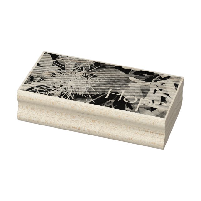 Carimbo De Borracha Esperança 1,5 x 3 (Carimbo)