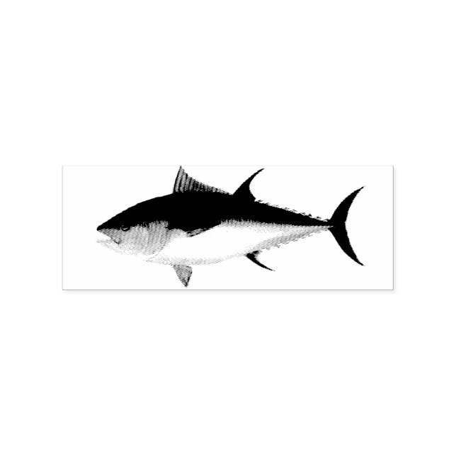 Carimbo De Borracha Estilo de Atum Bigofo Thunder_Cove (Impressão)