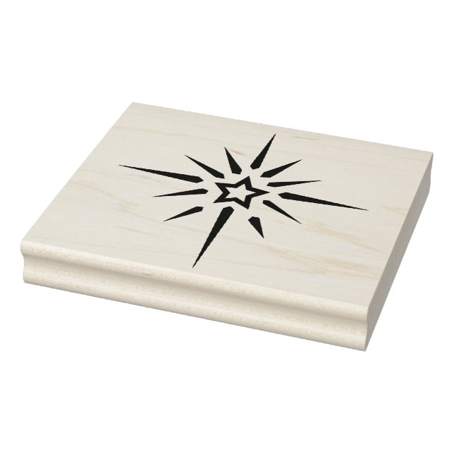 Carimbo de borracha - Estrela de Norte de Natal (Carimbo)