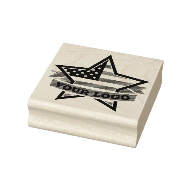 Carimbo De Borracha Estrela Patriótica (Carimbo)