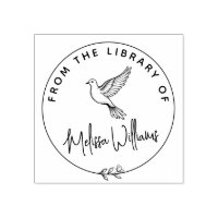 Ex Libris Da Porta Personalizada Do Livro Da Bibli