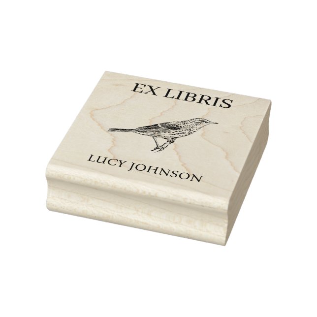 Carimbo De Borracha EX LIBRIS Ex-libris | Livro de Biblioteca Personal (Carimbo)