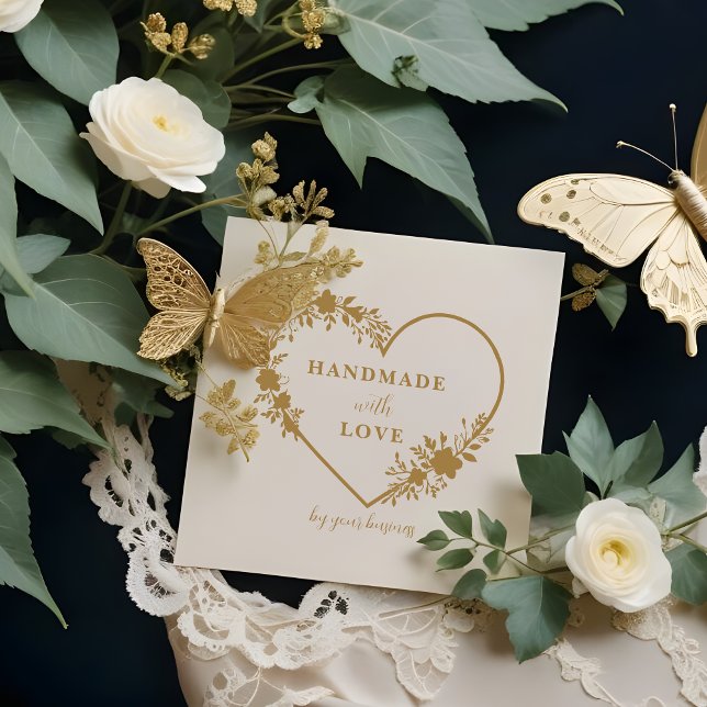 Carimbo De Borracha Exquisite Floral Heart Shape Wreath Handmade Love (Exquisite Floral Heart Shape Wreath Handmade with Love Quote Rubber Stamps for Handymarkers.)