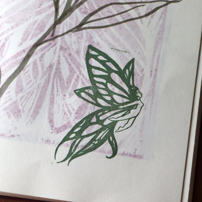 Carimbo De Borracha Fada (Criador carregado)