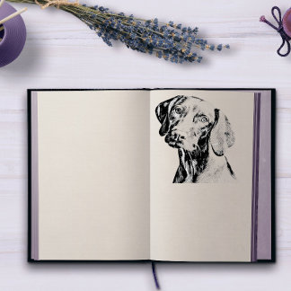 Carimbo De Borracha Faithful Friend Dog Wooden Stamp