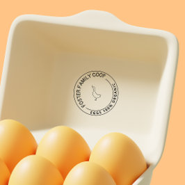 Carimbo De Borracha Farmhouse Style Pato Cartonagem de ovo Cartonagem