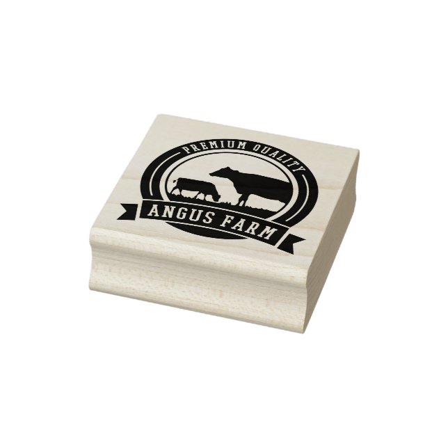 Carimbo De Borracha Fazenda Angus (Carimbo)
