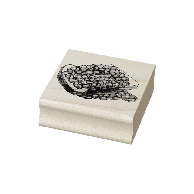 Carimbo De Borracha Feijões assados com Comida de carne britânica torr (Carimbo)