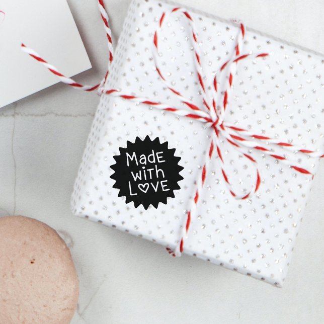 Carimbo De Borracha Feita Com Amor, Pequena Empresa, (Criador carregado)