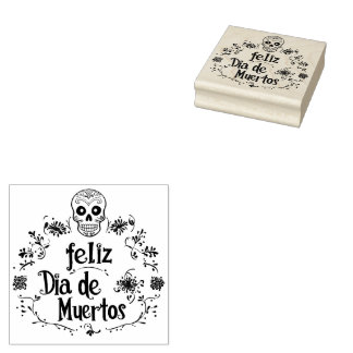 Carimbo De Borracha ☠️ Feliz Día de Muertos