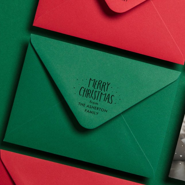 Carimbo De Borracha Feliz Natal, belos pontos, estrelas de férias (Criador carregado)