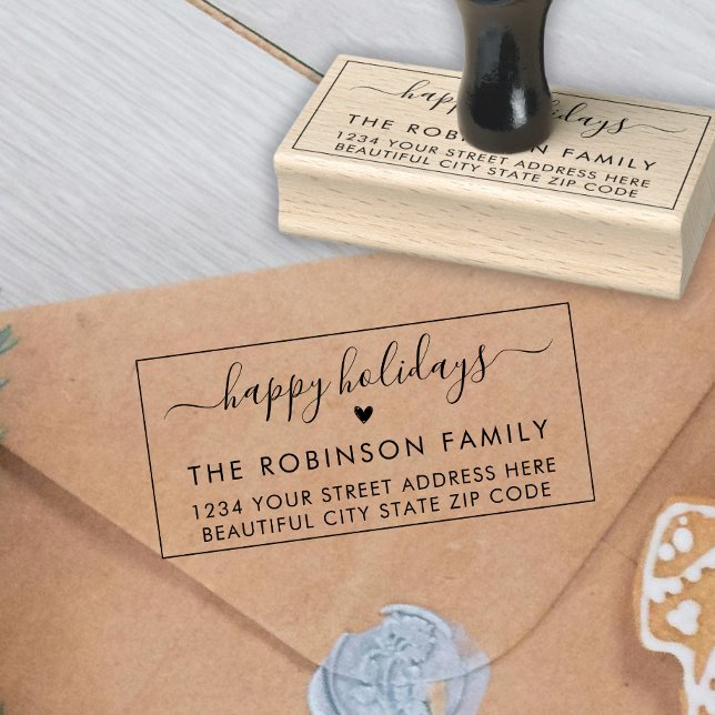 Carimbo De Borracha Feriados Felizes Feriados Felizes Cursos Endereço  (Criador carregado)