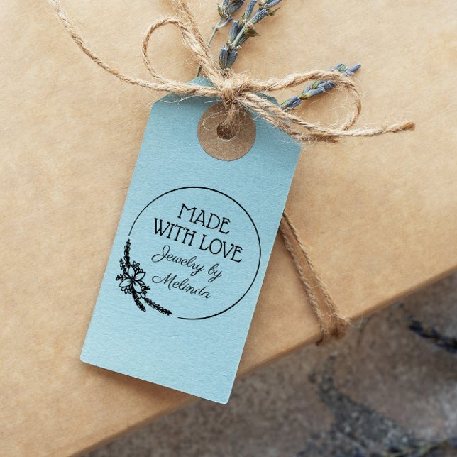 Carimbo De Borracha Flores e Greenerescência Feitas Com Amor (Criador carregado)