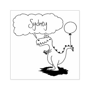 Carimbo De Borracha Fogo giro em forma de cartoon verde e engraçado