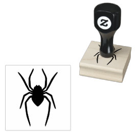 Carimbo De Borracha Forma de Silhueta de Aranha Simples Inseto Besouro