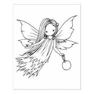 Carimbo De Borracha Foto de Fada Gelada de Molly Harrison