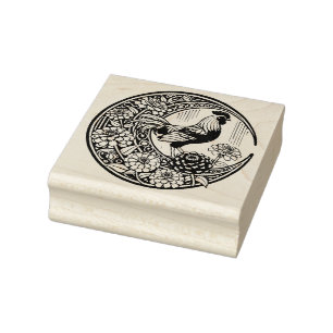 Carimbo De Borracha Galinha