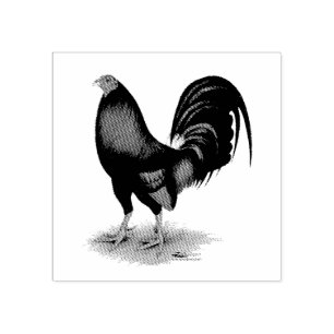 Carimbo De Borracha Gamecock: Vermelho escuro