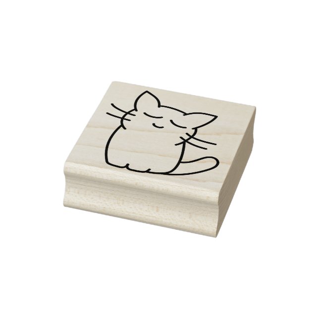 Carimbo De Borracha Gatinho Gato (Carimbo)