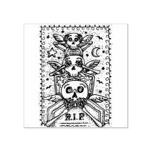 GÓTICO NÃO VEJA NENHUMA MAU, CEMETERY ESQUELETON R