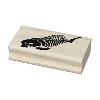 Carimbo De Borracha Grusel Fisch