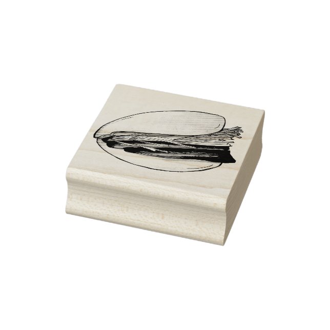 Carimbo De Borracha Gua Bao Pork Belly Bun Comida Chinês de Taiwan (Carimbo)