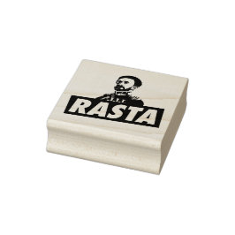 Carimbo De Borracha Haile Selassie Jah Rastafari Rasta Roots Stamp