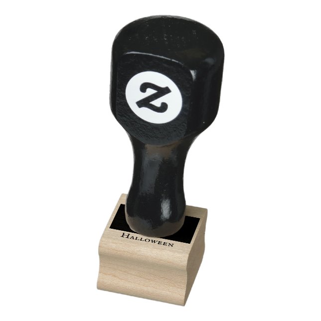 Carimbo De Borracha Happy Halloween Jack-o’-lantern Rubber Stamp (Carimbo)