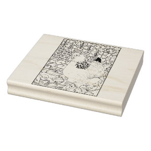 Carimbo De Borracha Happy Hollow Hen