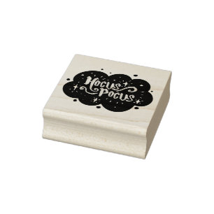 Carimbo De Borracha Hocus Pocus