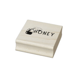 Carimbo De Borracha Honey Rubber Stamp